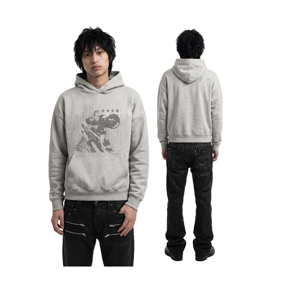Shooter Hoodie Grey