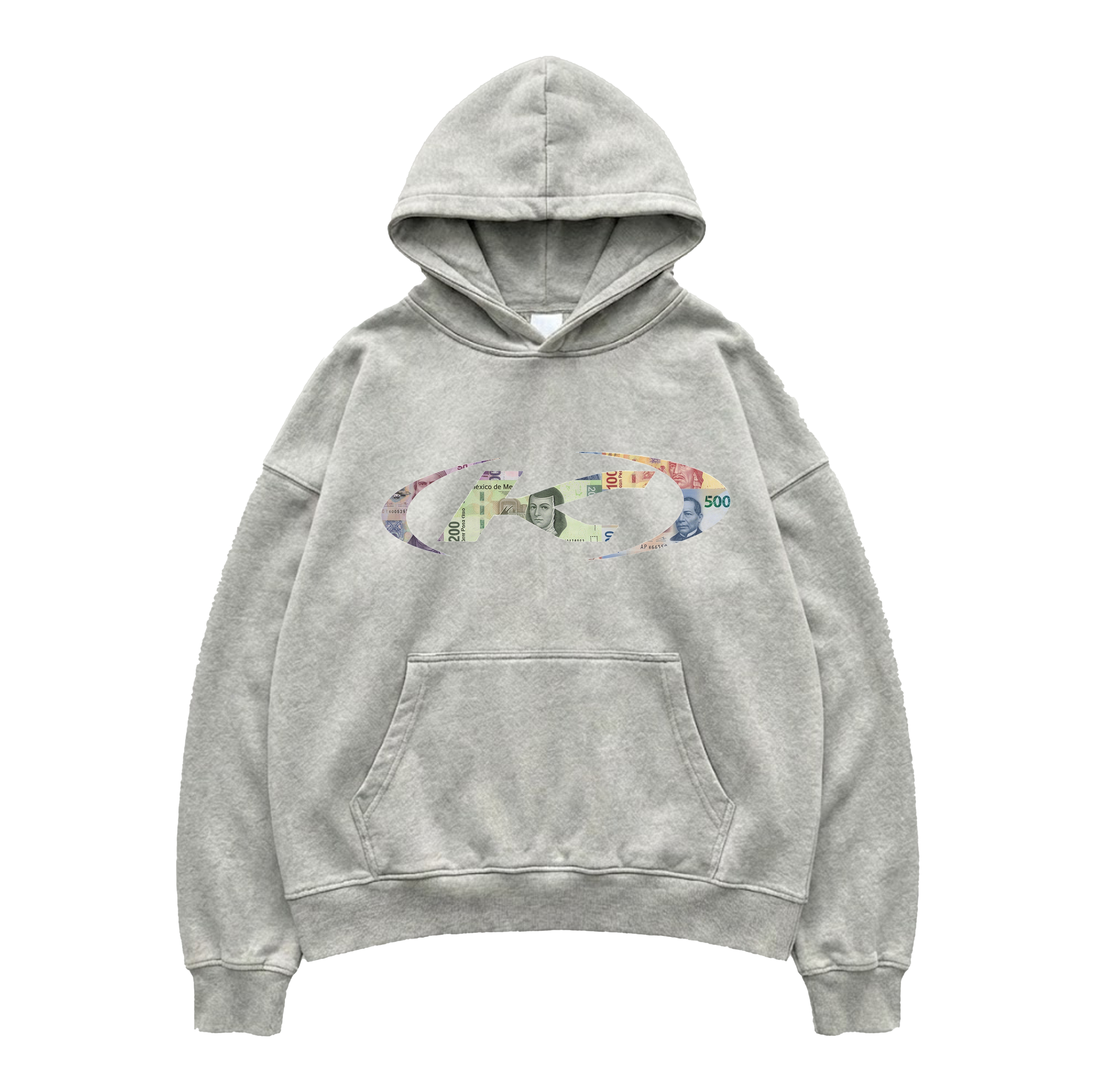 Pesos K Hoodie Grey