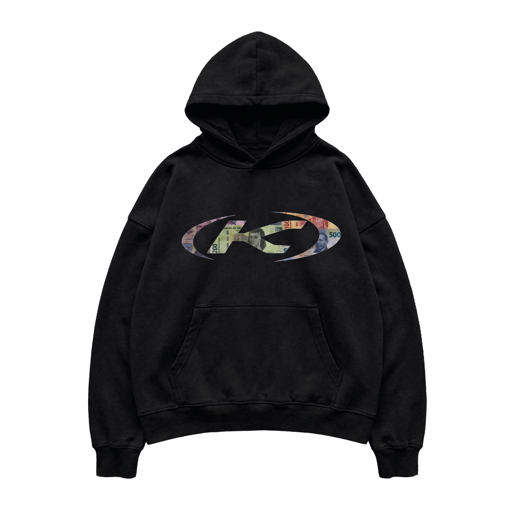 Pesos K Hoodie Black