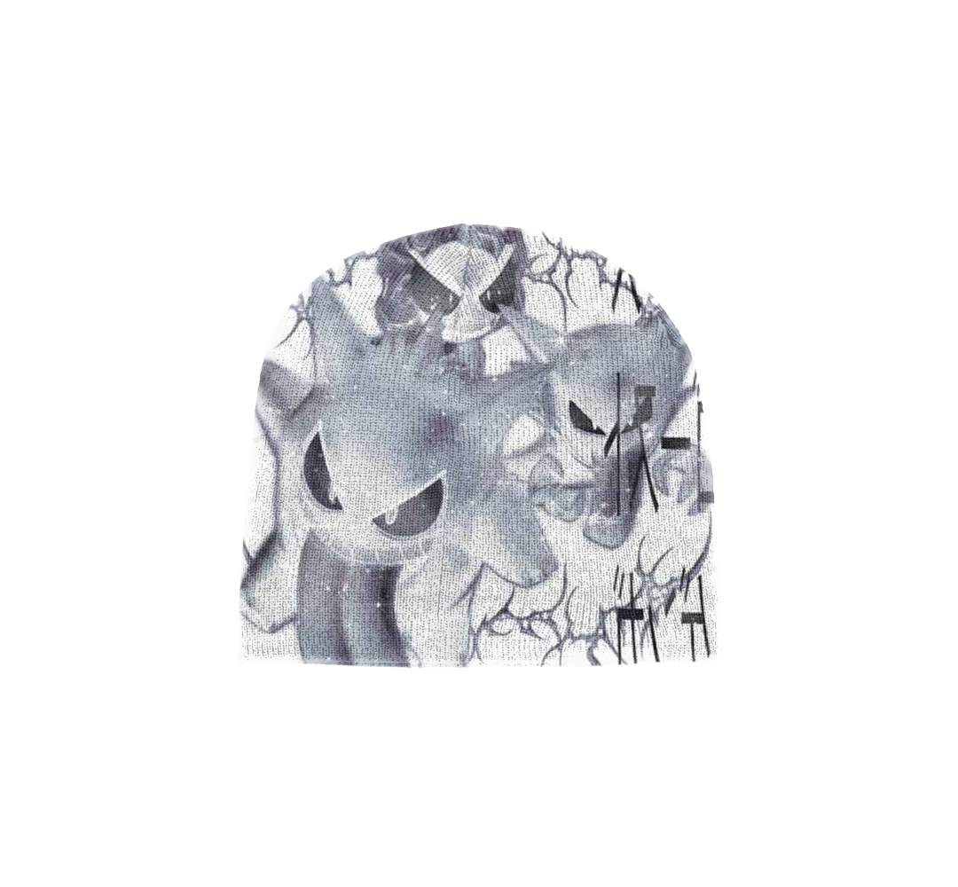 White Gengar Beanie