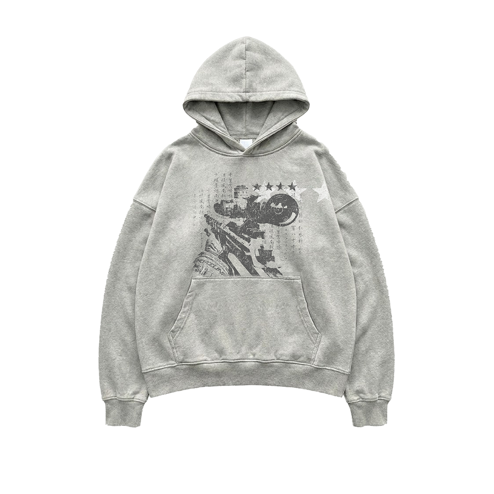 Shooter Hoodie Grey